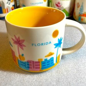 NWT Starbucks Florida You Are Here Mug